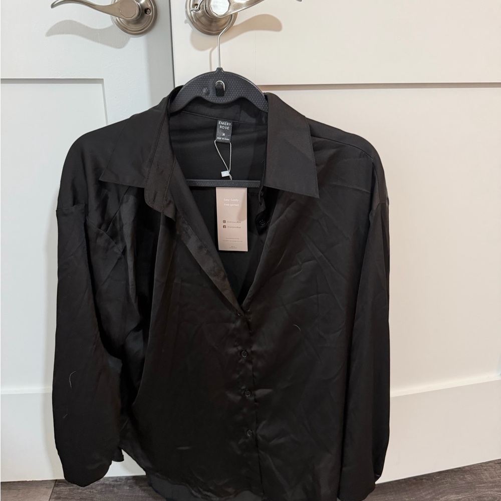 Chic Black Women's Shirt by A New Day